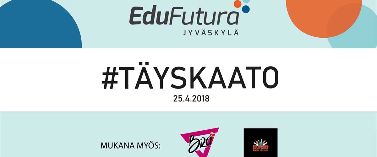 EduFutura Täyskaato opiskelijatapahtuma