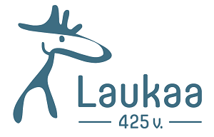 Laukaan kunnan logo_sininen