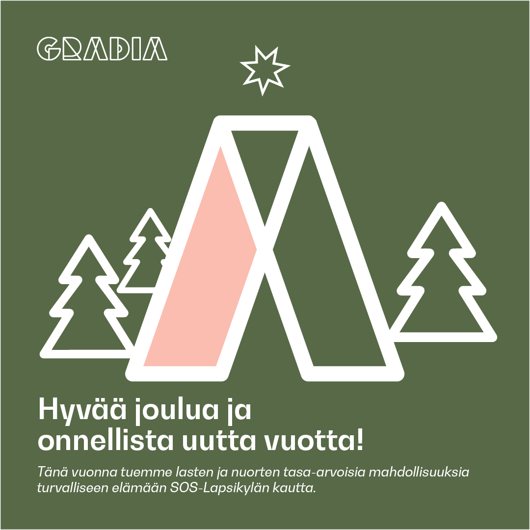 Hyvää joulua ja onnellista uutta vuotta.