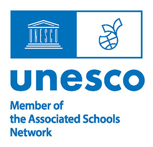 Unesco-koulun logo Member of the associated school network.