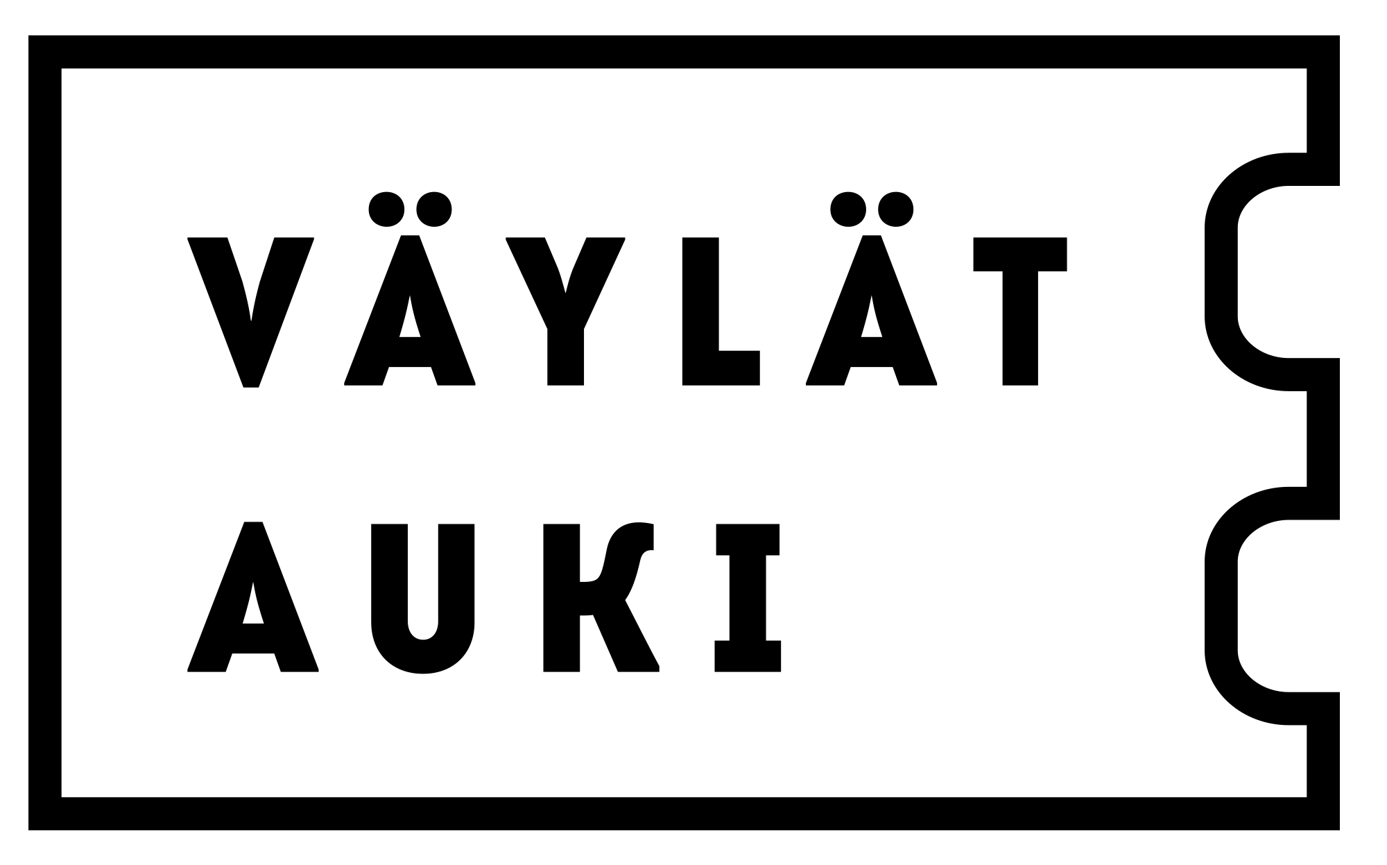 Väylät auki -logo