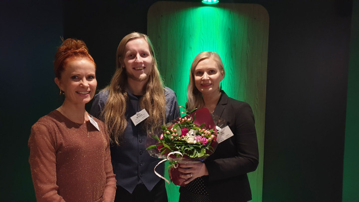 Taru-Maija Heilala, Mikael Minkkinen ja Anu Tokila