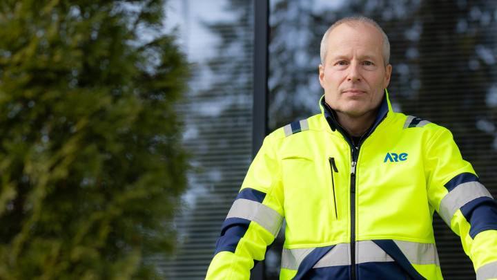 Toimialapäällikkö Tarmo Muhonen, Are Oy.