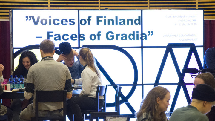 Picture of international students