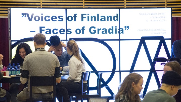 Picture of international students