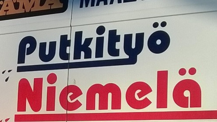 Putkityö Niemelä Oy:n putkiasentaja Otto Niemelä.